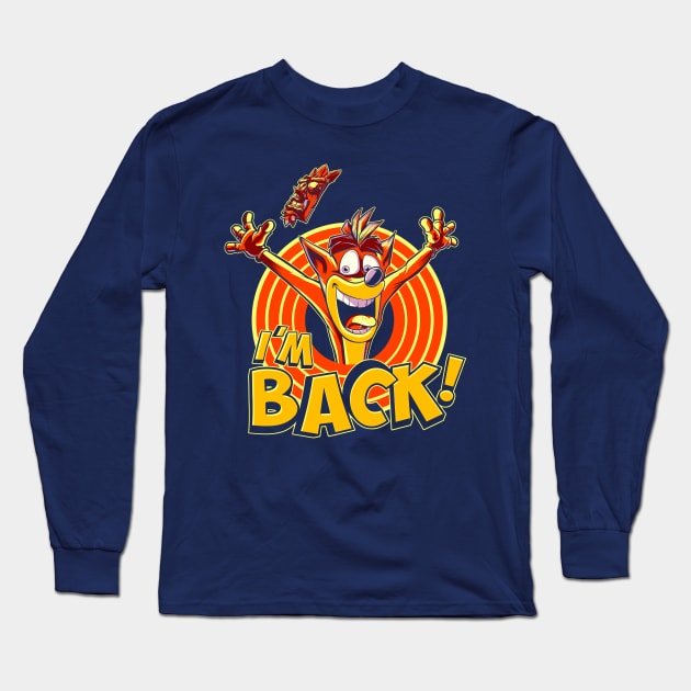 The Legend is back! Long Sleeve T-Shirt by rustenico